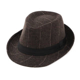 2024 NEW BRITISH STYLE CLASSIC PLAID JAZZ HAT_CWAH1914