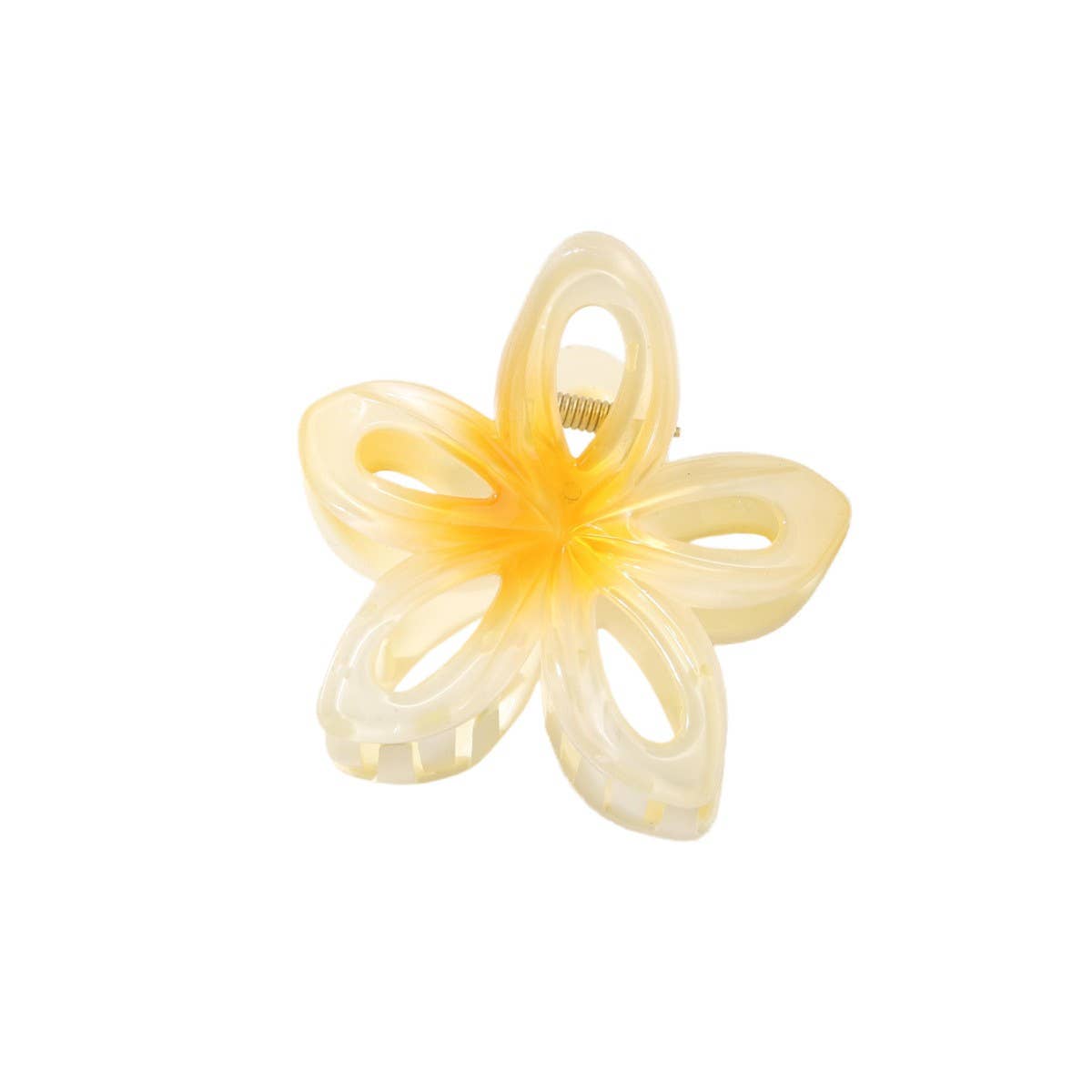 HOLLOW GRADIENT FLOWER HAIR CLAW CLIPS SUMMER CLIP_CWMM5003