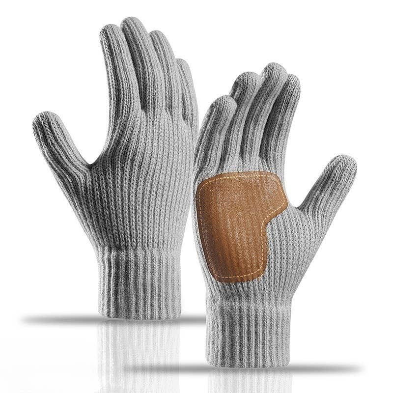 OUTDOOR KNIT GLOVES WINTER TOUCHSCREEN ANTI SLIP_CWAG0519