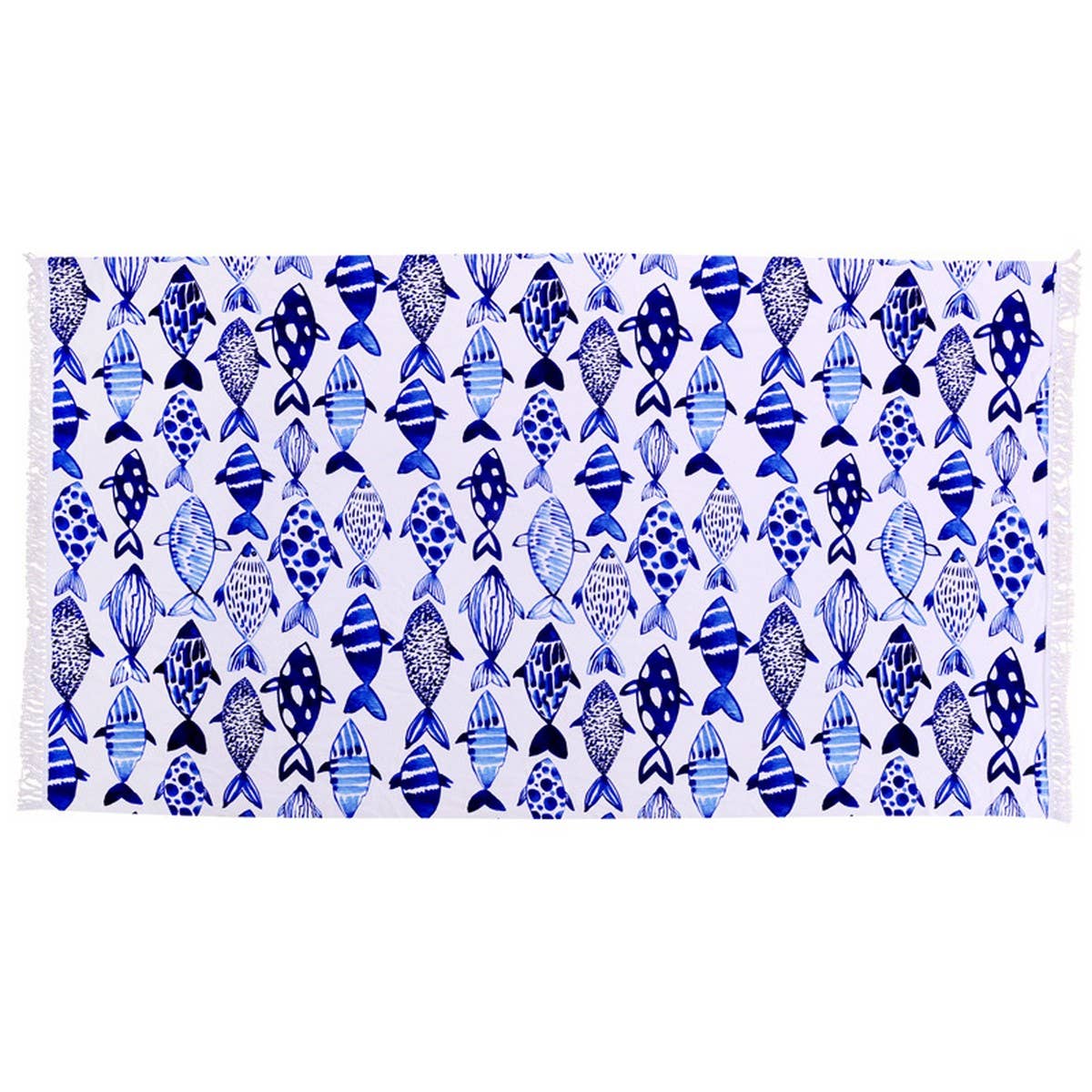 OVERSIZED BEACH TOWEL SOFT MICROFIBER PRINT_CWMM7603