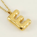 18K GOLD 26 LETTER PENDANT NECKLACE_CWAJE0676