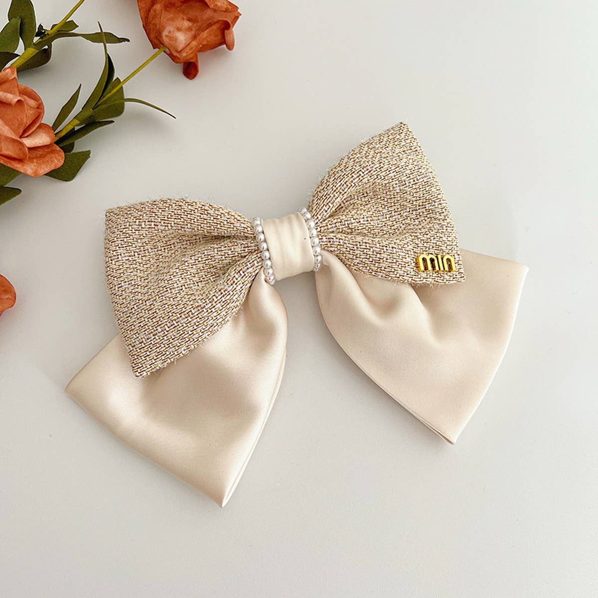 SMALL FRAGRANT STYLE HIGH END BOW HAIRPINS_CWAHA1192