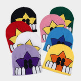 CUTE CARTOON PATTERN WINTER KNITTED HAT_CWASC1510
