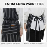 Cwmm1817_Striped Multi Purpose Apron With Pocket