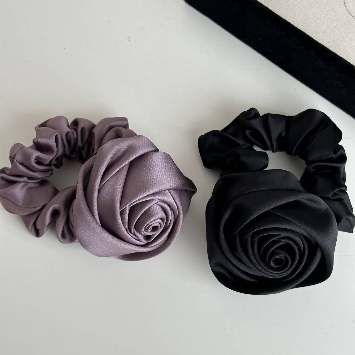 PREMIUM VINTAGE SATIN ROSE HAIRBAND_CWAHA4666