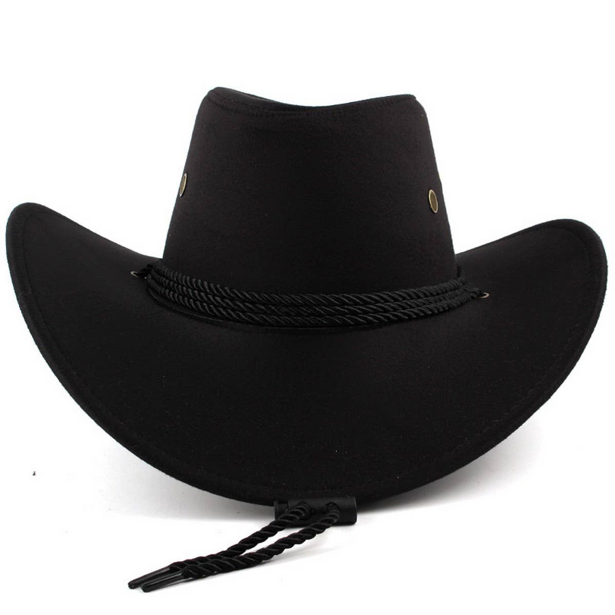 FAUX SUEDE WESTERN COWBOY HAT UNISEX OUTDOOR_CWAH1891