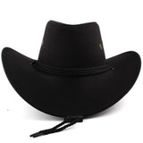 FAUX SUEDE WESTERN COWBOY HAT UNISEX OUTDOOR_CWAH1891