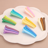 3PCS NO CREASE HAIR CLIPS SET MATTE DUCKBILL PINS_CWAHA1045
