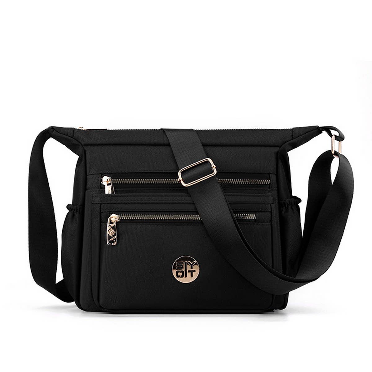 Urban Simple Nylon Shoulder Crossbody Bag_Cwab3495