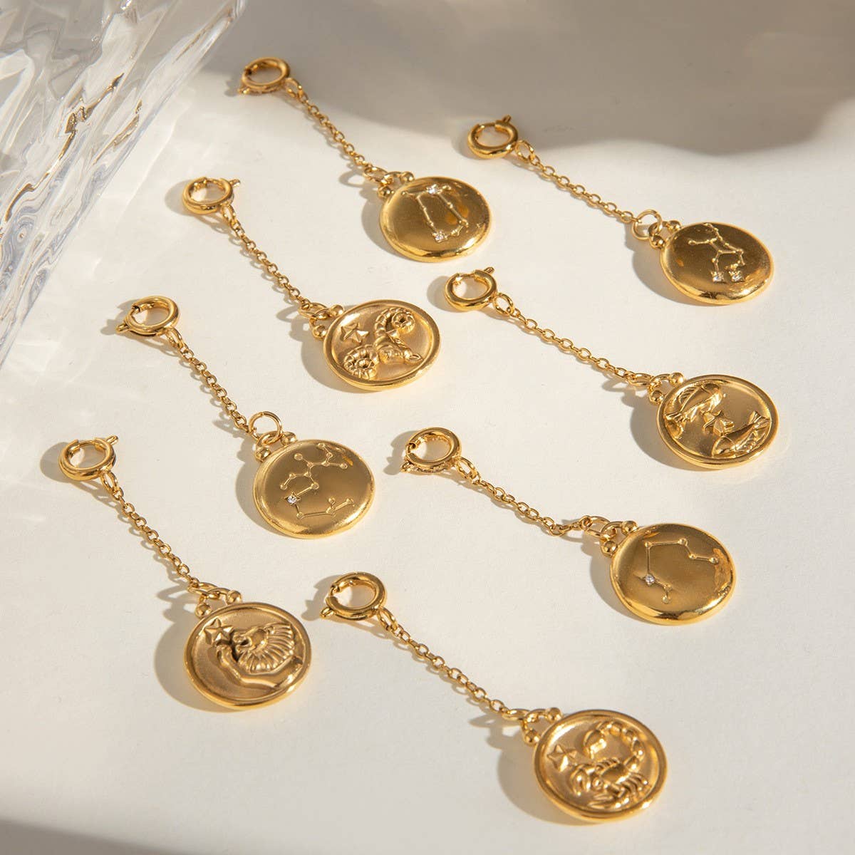 JEWELRY TWELVE CONSTELLATIONS BIKINI DIY PENDANT_CWMM4681