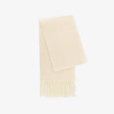 ICELAND BLUE WOOL SCARF LONG WINTER TASSEL WRAP_CWASC1097