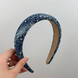 STARRY DENIM EXQUISITE HEADBAND_CWAHA2387