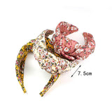 FLORAL KNOTTED WIDE BRIMMED HEADBAND_CWAHA0979