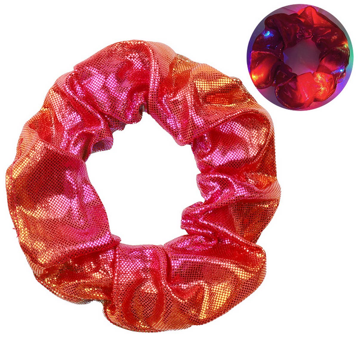FASHIONABLE GLITTER LARGE INTESTINE HAIR TIE_CWAHA0869