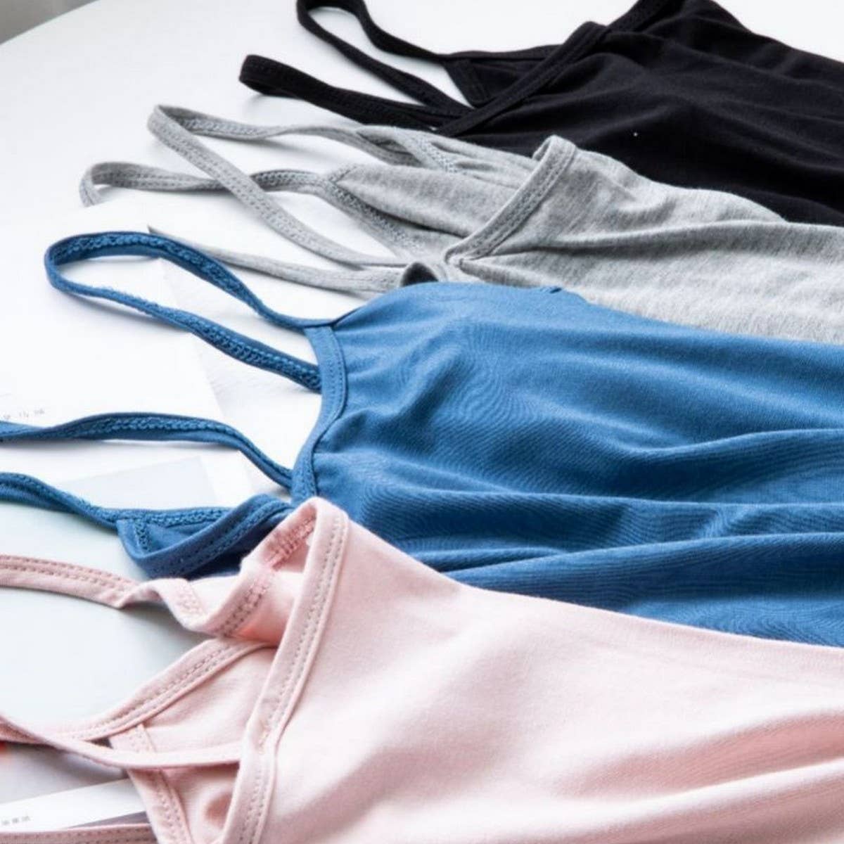 Wholesale Womens Casual U-Neck Yoga Tank Tops