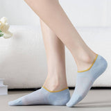 Versatile Solid Color Cotton Invisible Socks_Cwms2030