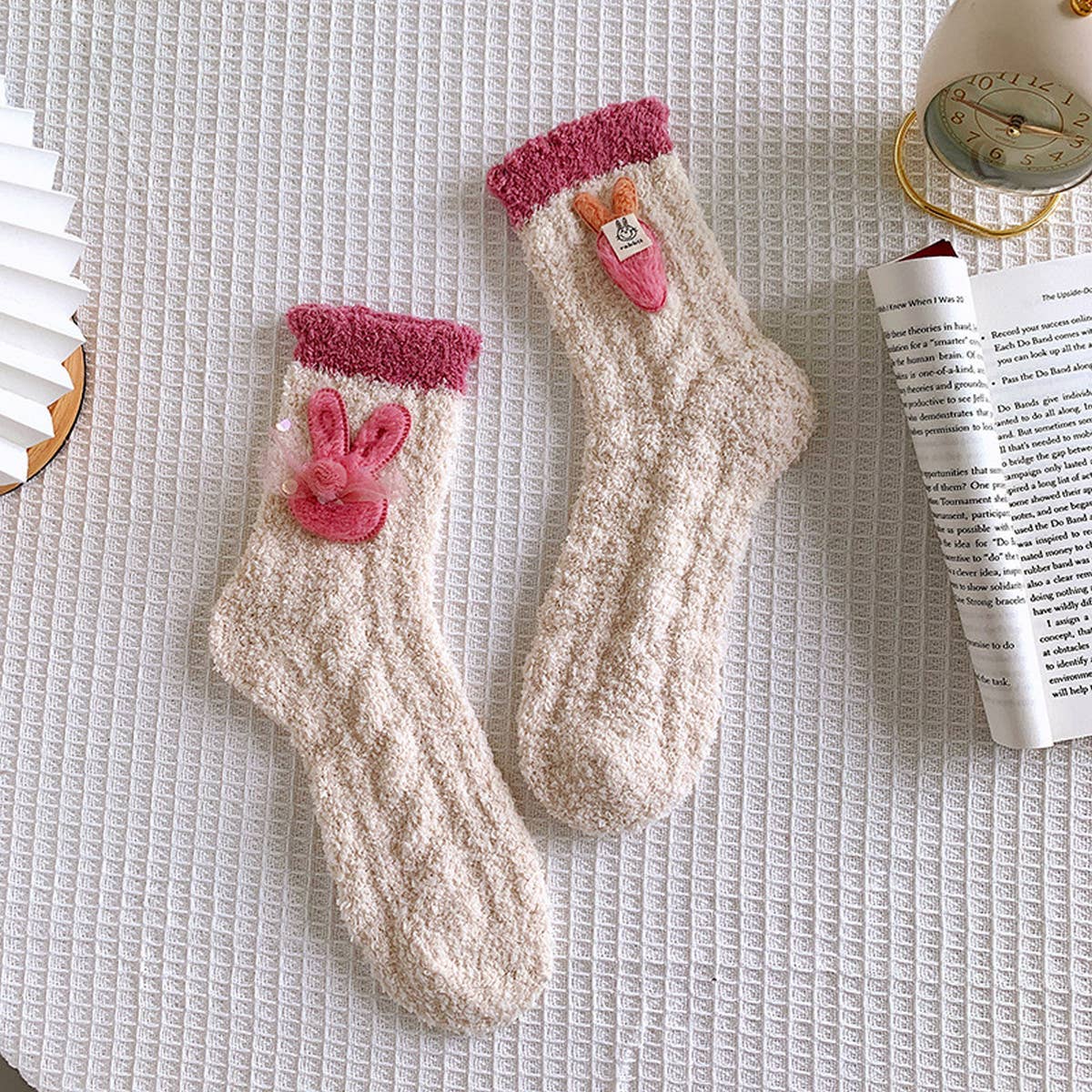 CUTE NEW BUNNY SERIES SOCKS_CWMS0877
