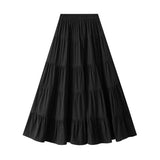 GENTLE AND SWEET LONG SLEEVED CAKE SKIRT_CWBMS0320