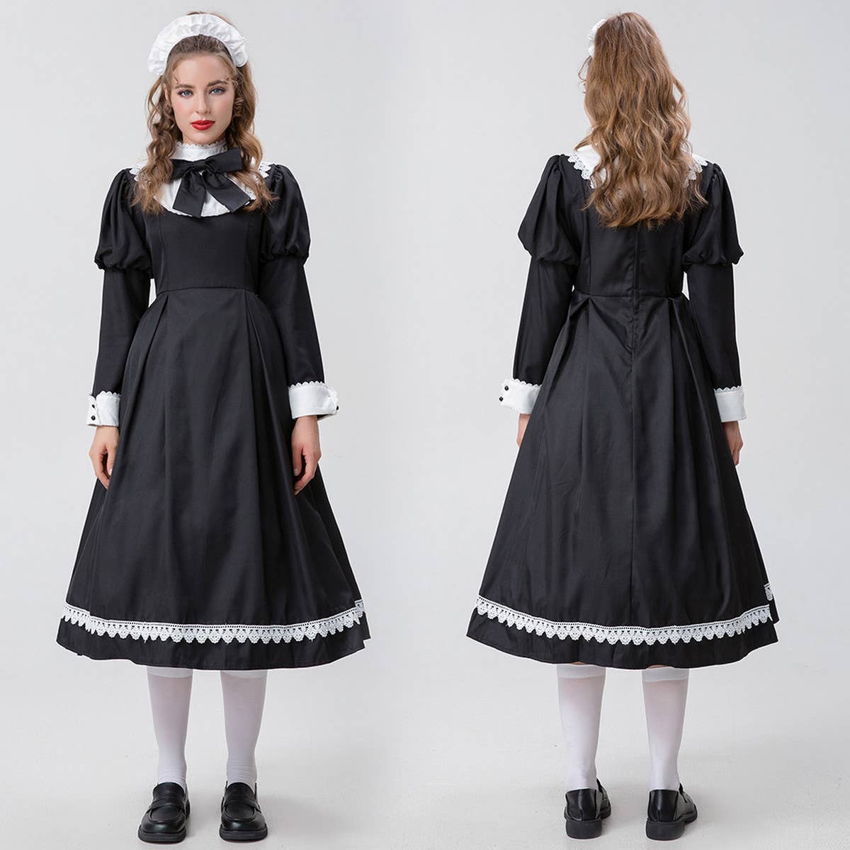 HALLOWEEN LOLITA MAID DRESS_CWMM1512