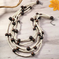 FASHIONABLE ETHNIC STYLE PURE BEADED NECKLACE_CWMM4436