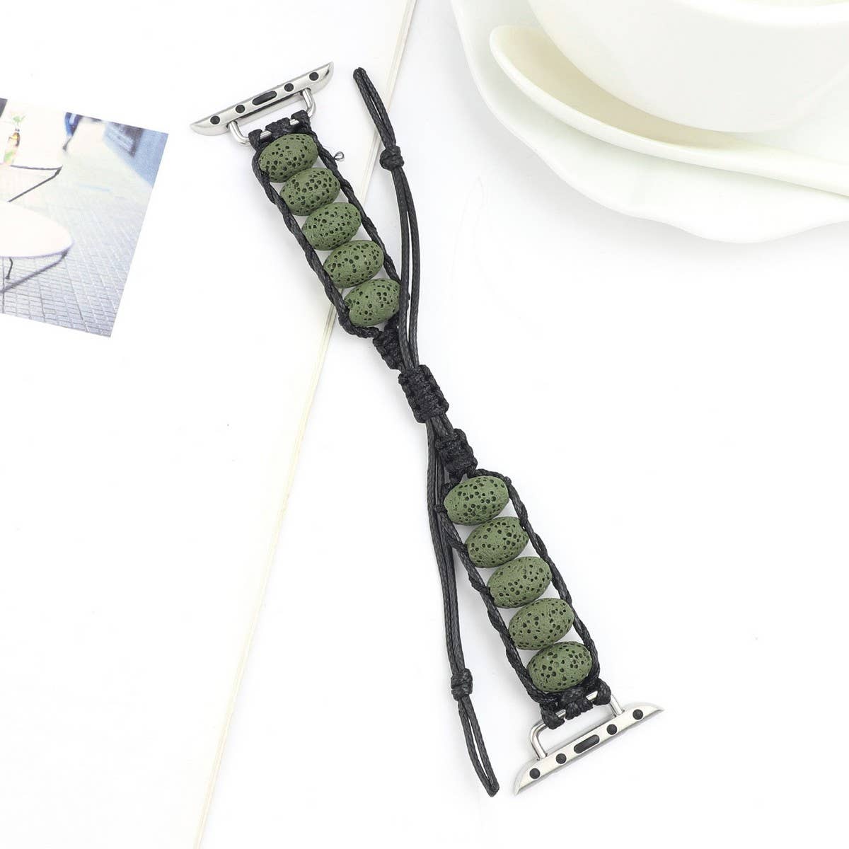 APPLE WATCH 7 1 VOLCANIC STONE STRAP_CWASC1545