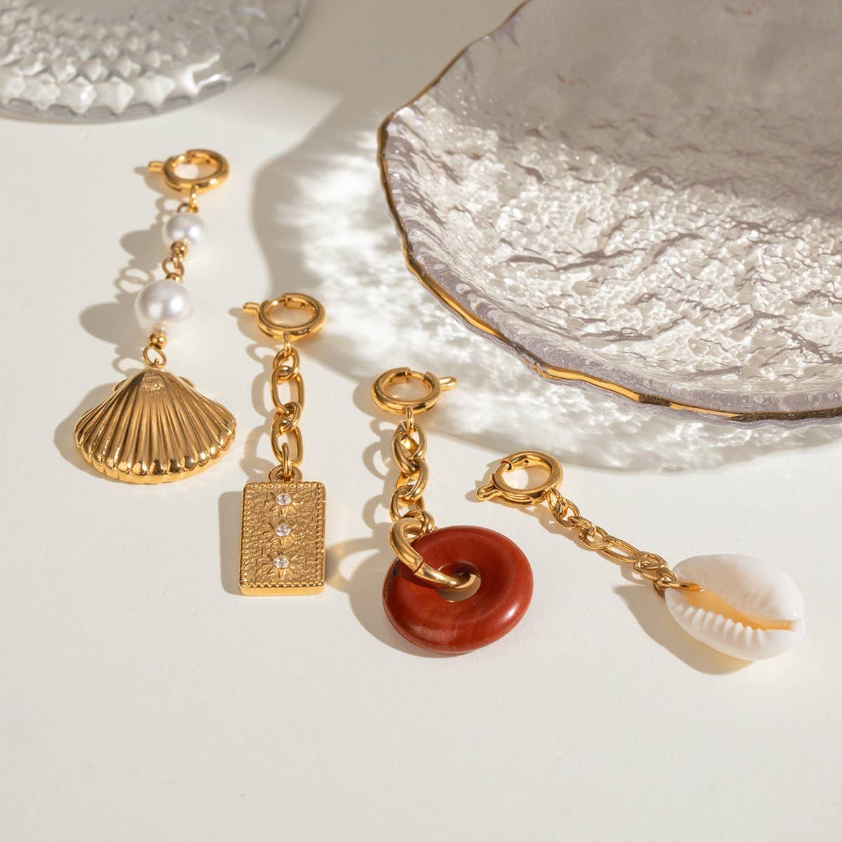 STAINLESS STEEL DIY PEARL PENDANT JEWELRY_CWMM4678