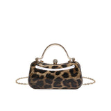 Leopard Print Fashionable Single-Shoulder Bag