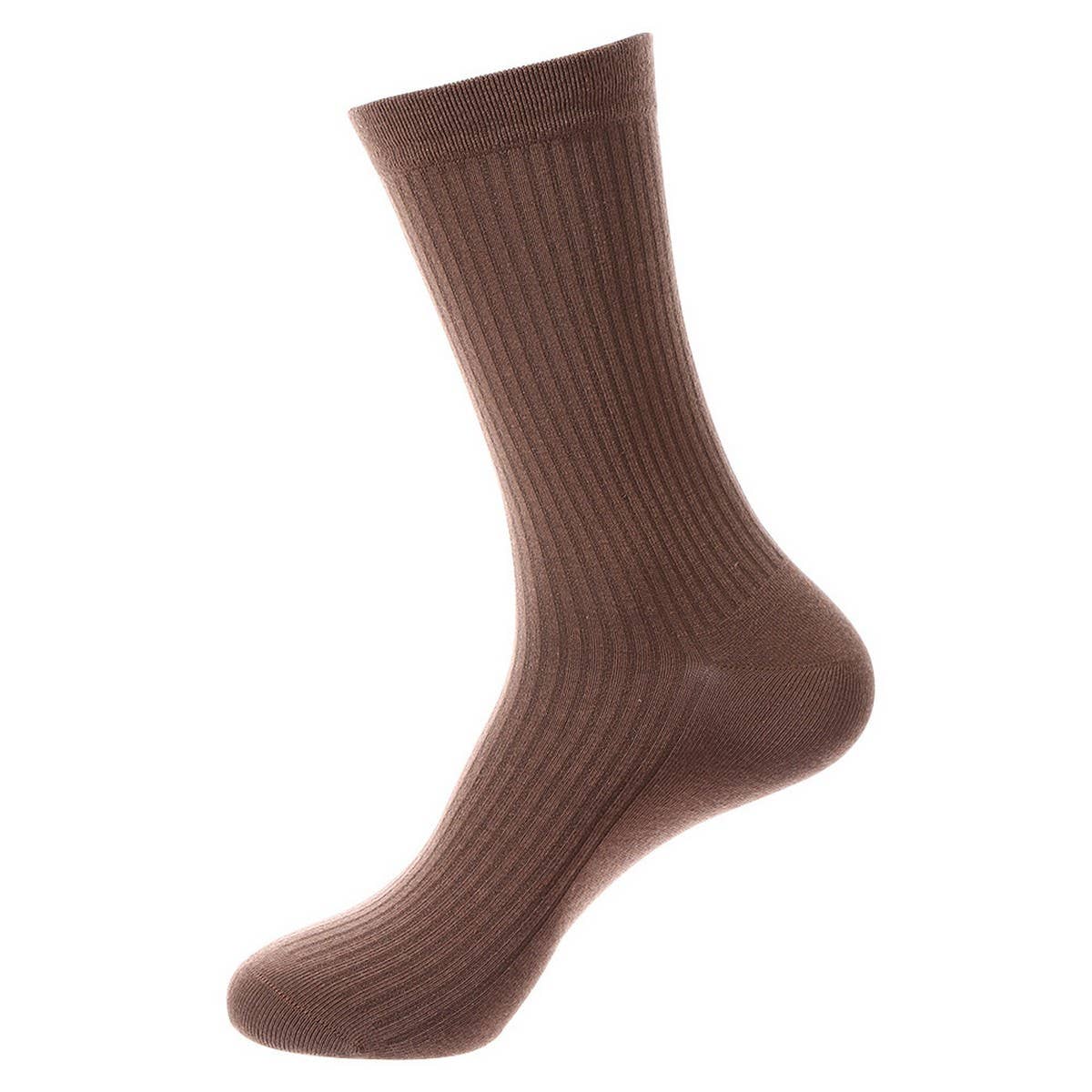 MENS CASUAL SOLID COLOR MID CALF SOCKS_CWMS1026