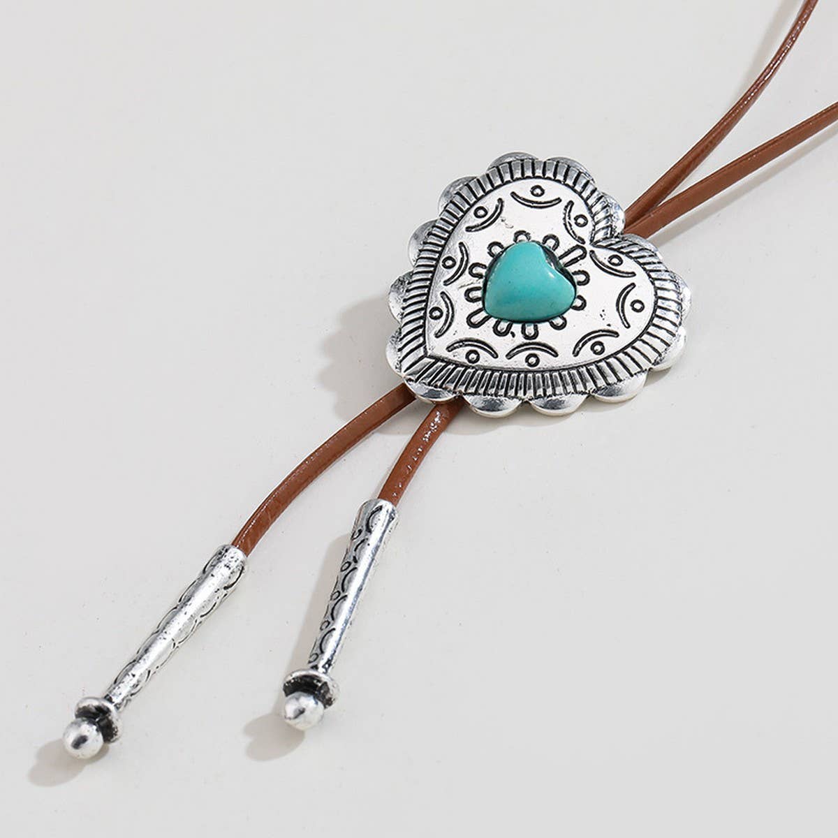 NEW FASHION VINTAGE TURQUOISE CROSS NECKLACE_CWAJE2832