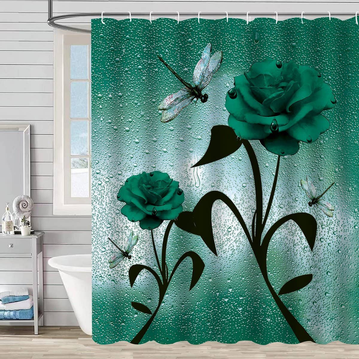 HOT SELLING PRINTED WATERPROOF SHOWER CURTAIN_CWMM1799