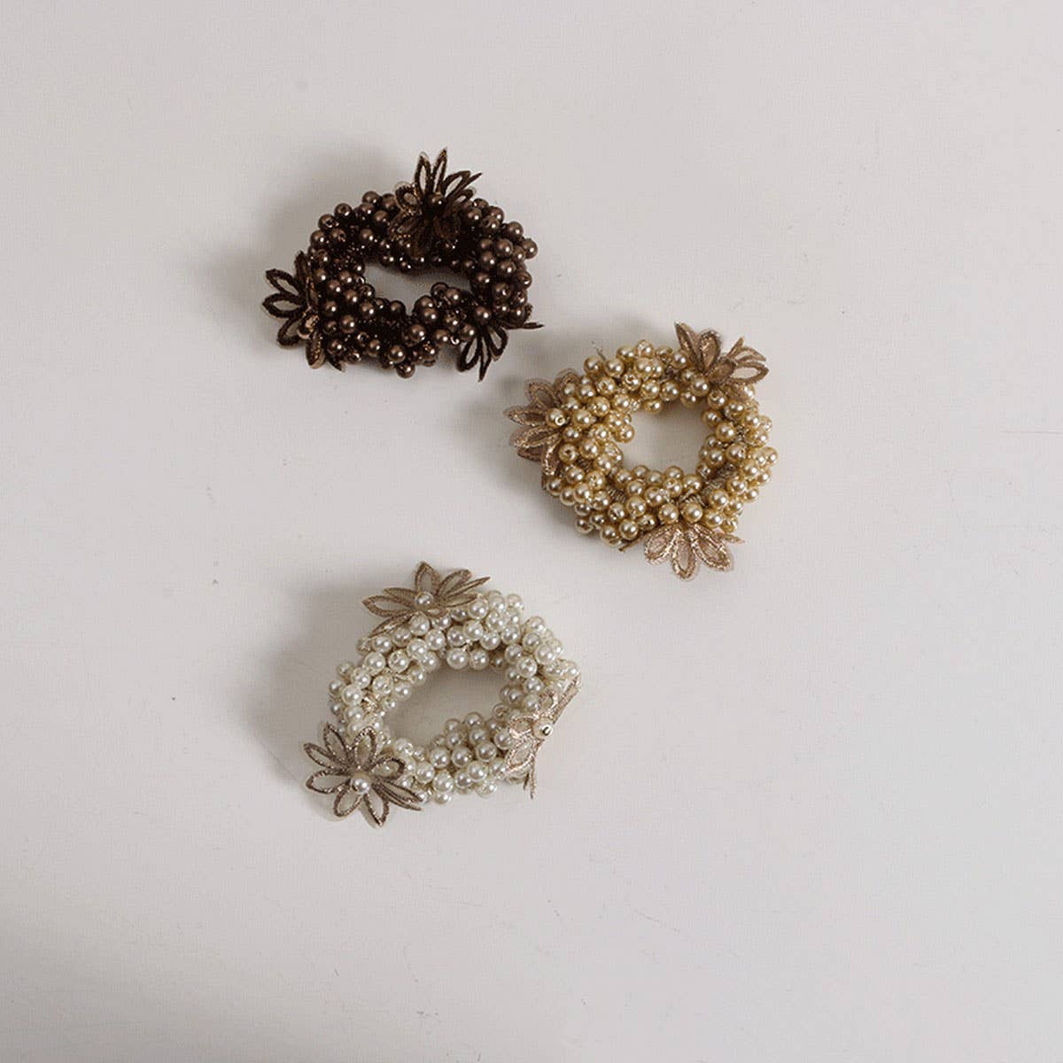 BOHO DAISY PEARL HAIR BAND CUTE GIRL NEW HAIR TIE_CWAHA6770