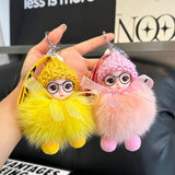 CUTE PLUSH DOLL CAR KEYCHAIN BAG PENDANT GIFT_CWMM2499