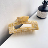 Retro And High-End Acetate Leopard Hair Clippers