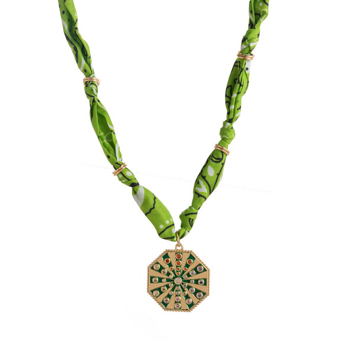 Trendy Colorful Scarf Pendant Necklace For Women_Cwaje05668