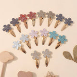 GLITTER FLOWER BB CLIP FOR KIDS BABY HAIRPIN_CWAHA6709