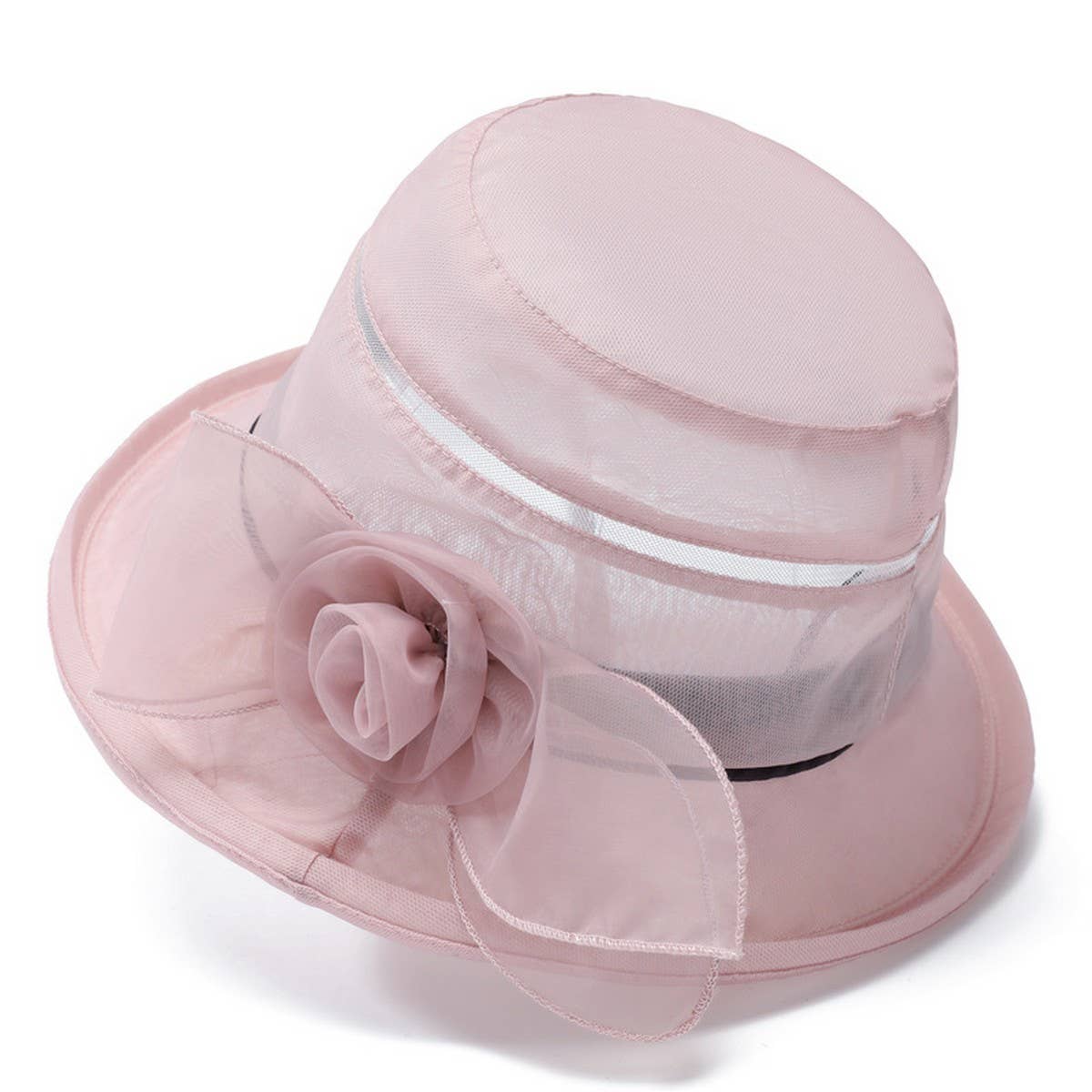 FOLDABLE ROLLED EDGE BREATHABLE SUN HAT_CWAH1501