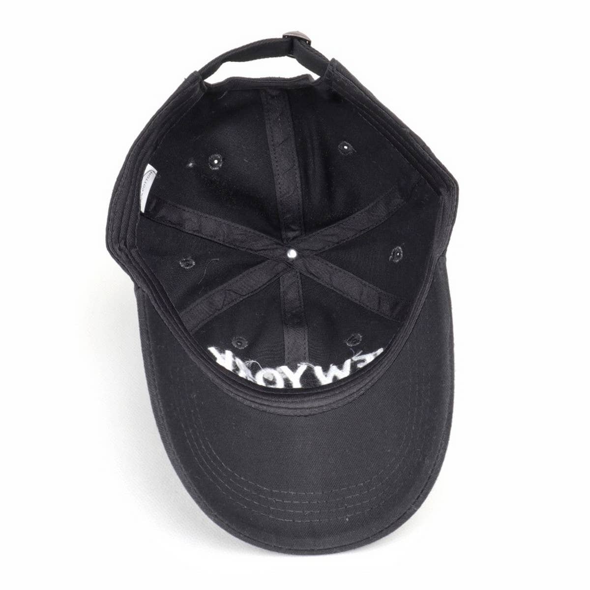 SOFT TOP BASEBALL CAP EMBROIDERED LETTER SUN HAT CWAH1535