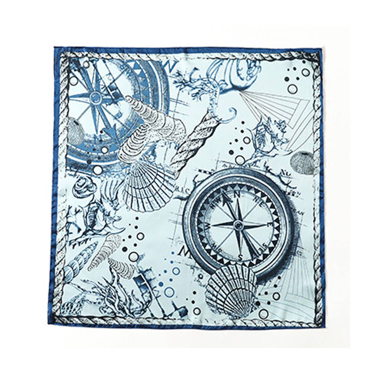 SILK FEELING SCARF MEDIUM SQUARE SATIN HEAD SCARF_CWASC0209