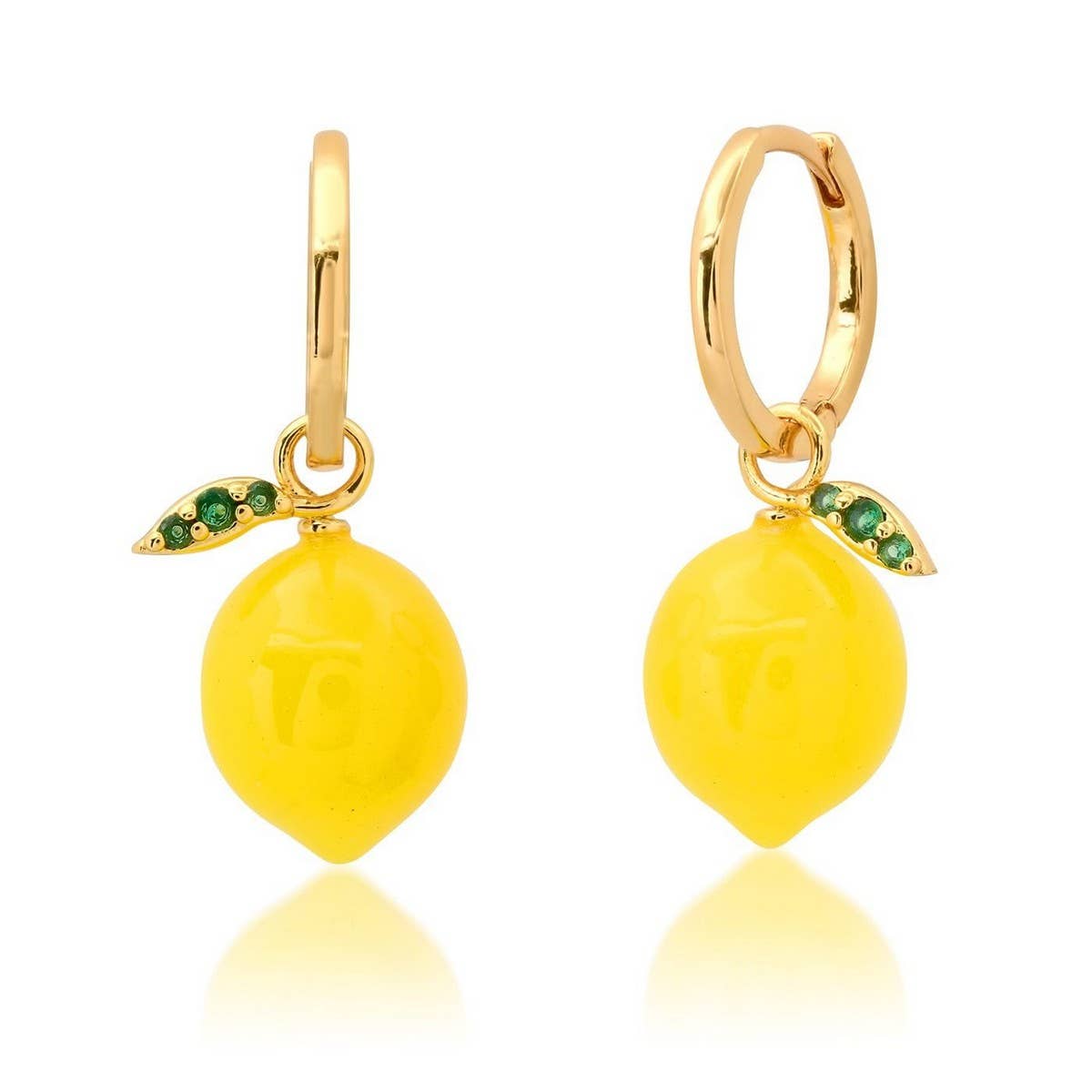 FRESH FRUIT VEGGIE 18K GOLD PLATED EARRINGS_CWAJE5067