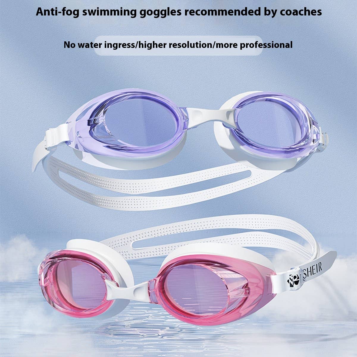 HD ANTI FOG SWIM GOGGLES FOR MEN WOMEN ADULT_CWMM6640