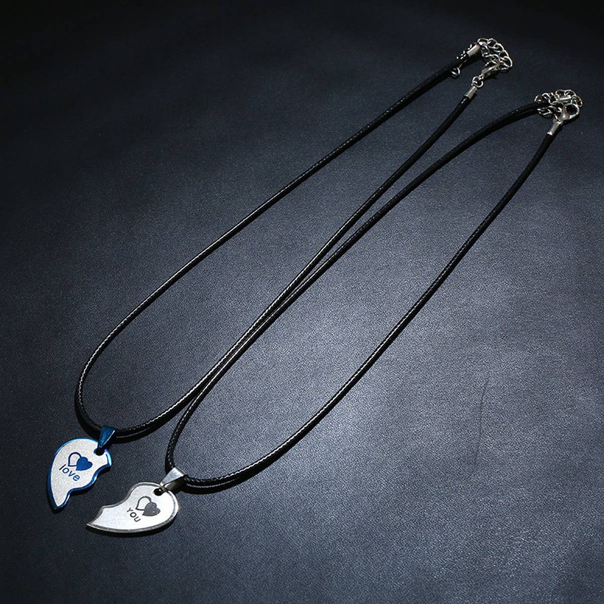 DETACHABLE HEART STAINLESS STEEL NECKLACE_CWMM4604