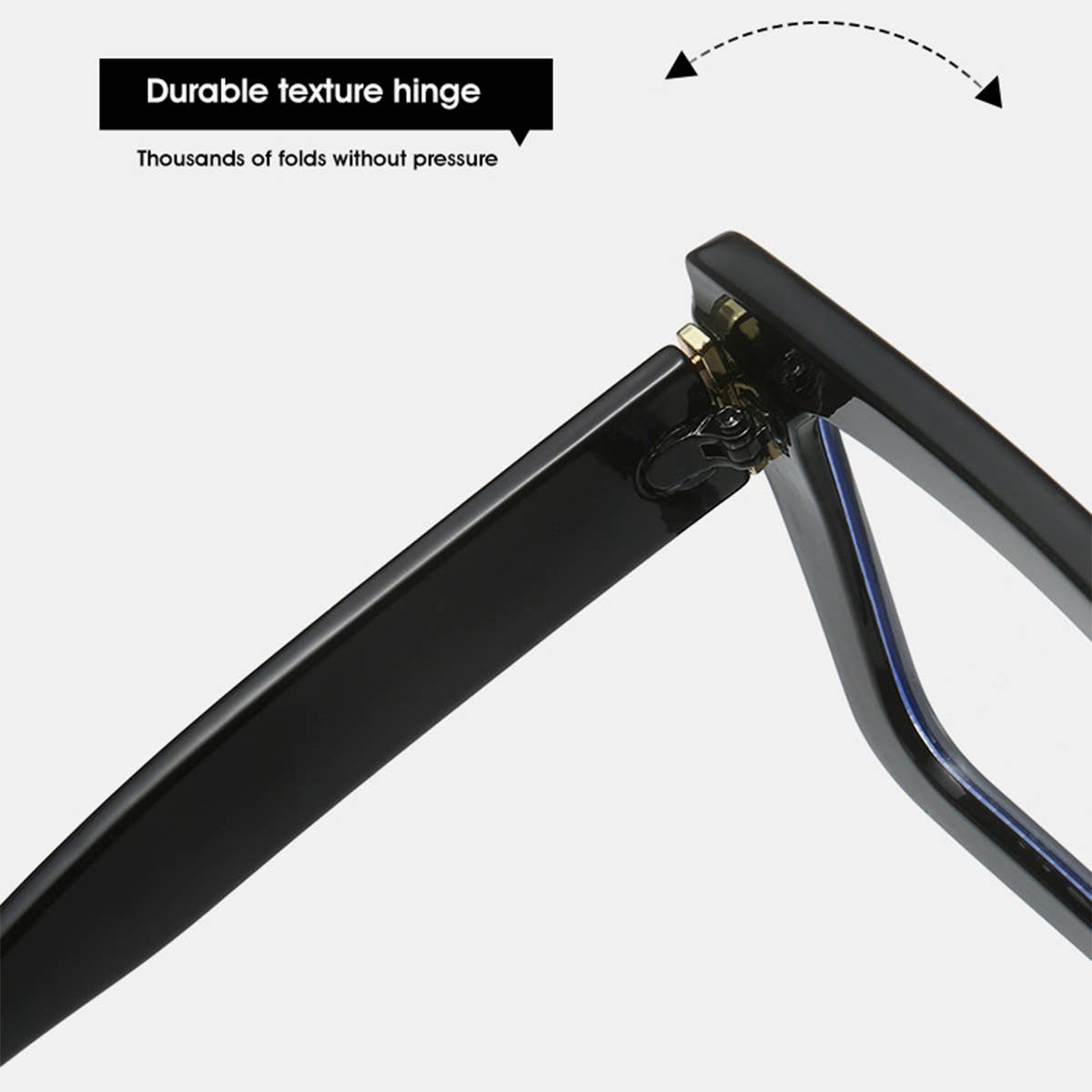 Tortoiseshell Square Frame Fashion Glasses_Cwasg0235