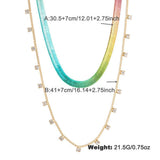 SUMMER HOT SELLING GRADIENT STACKING NECKLACE SET_CWAJE2928