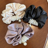 HOOP BEADED RETRO LARGE INTESTINE HAIR SCRUNCHIES_CWAHA2811