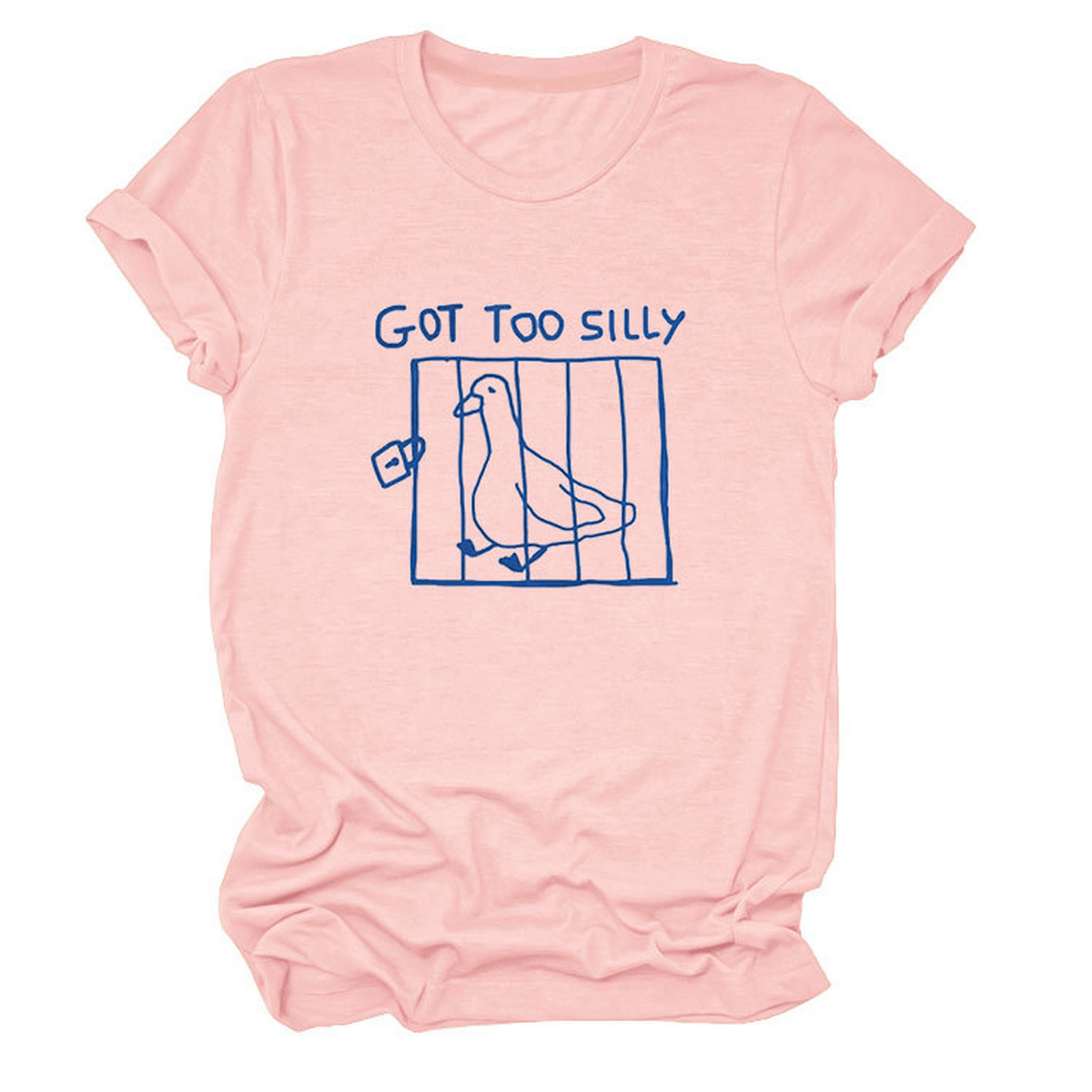 Womens Casual Tee Cute Comfy Everyday Fit_Cwtts1526