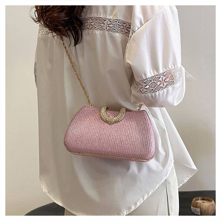 FINE GLITTER CLUTCH DRESS LADY EVENING BAG CLUTCH_CWAB3258