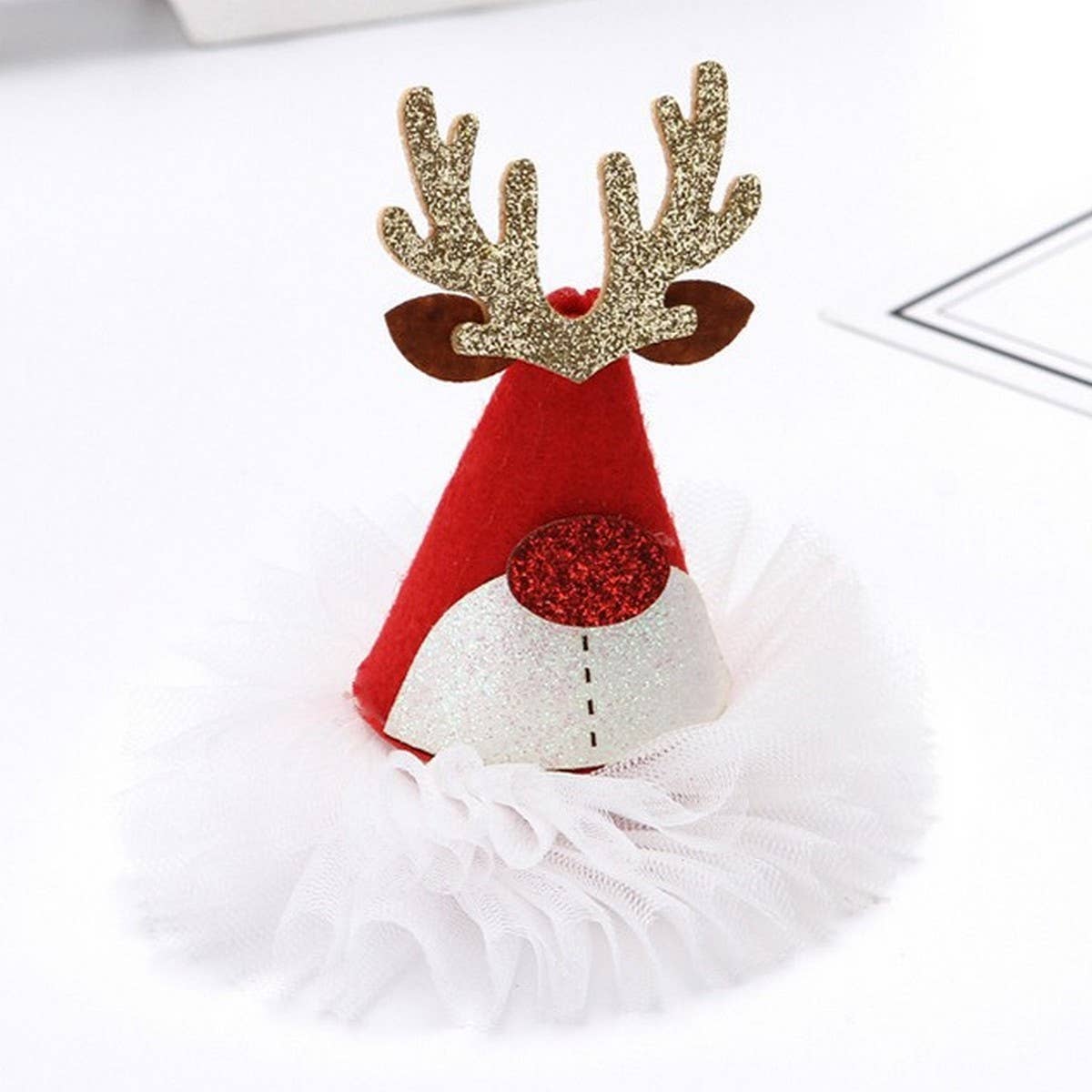 CHILDRENS CHRISTMAS CUTE HAT HAIRPIN HEADDRESS_CWAHA3397