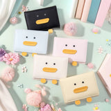 New Cute Yellow Duck Mini 3-Fold Wallet_Cwab06255