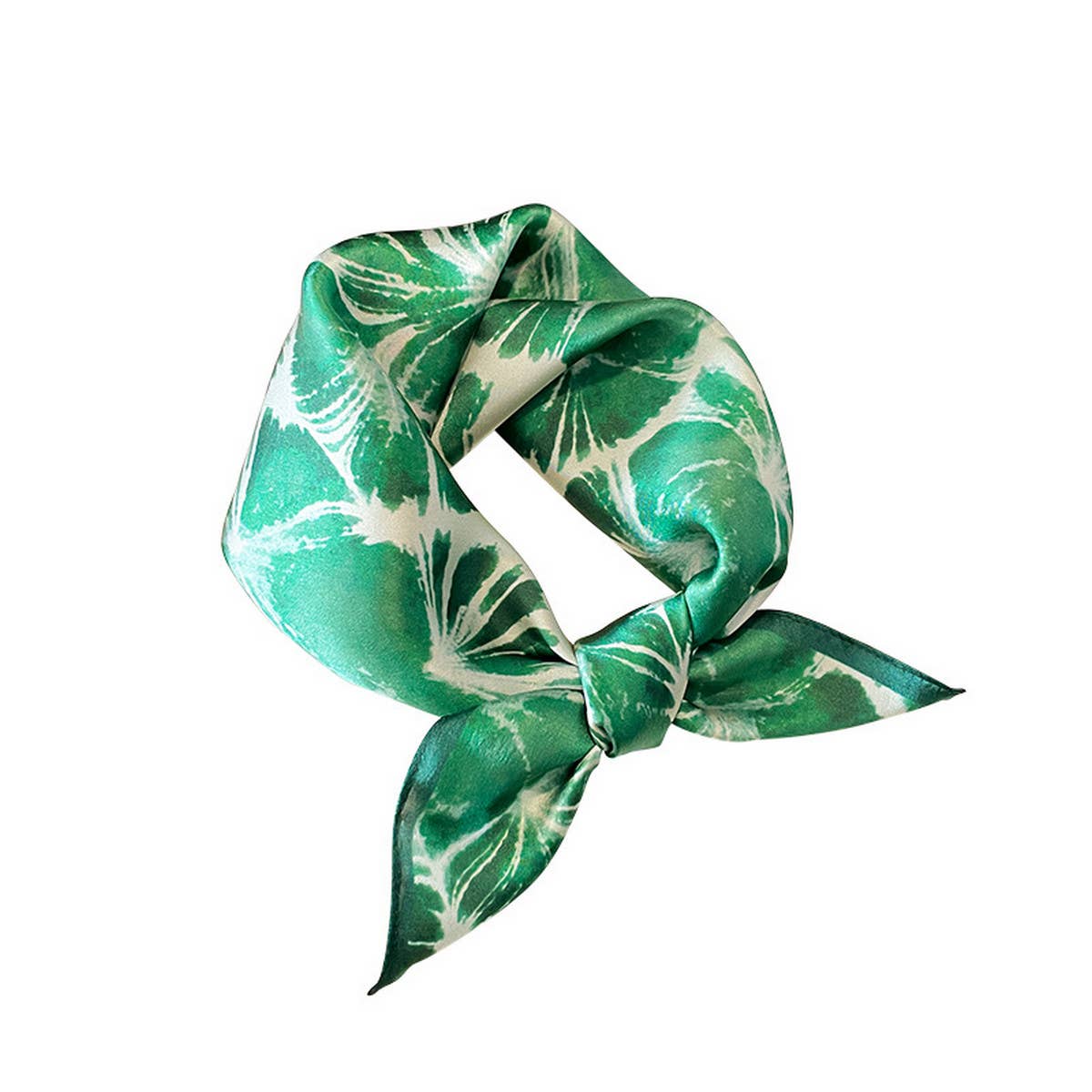 FRESH GREEN SILK SCARF FASHIONABLE NECK WRAP_CWASC0623