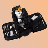 PORTABLE PU LEATHER STORAGE COSMETIC BAG_CWAB0579